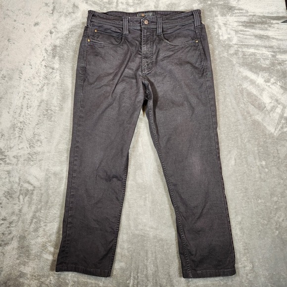 5.11 Tactical Jeans Men's 33X27 (Tag 32X30) Black Denim Straight Leg Stretch - Picture 1 of 13
